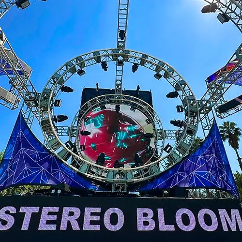 EDC 2024, DÉCIMO ANIVERSARIO, STEREOBLOOM, DISEÑO EN TRUSSES MD