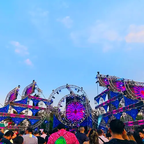 EDC 2024, DÉCIMO ANIVERSARIO, STEREOBLOOM, DISEÑO EN TRUSSES MD