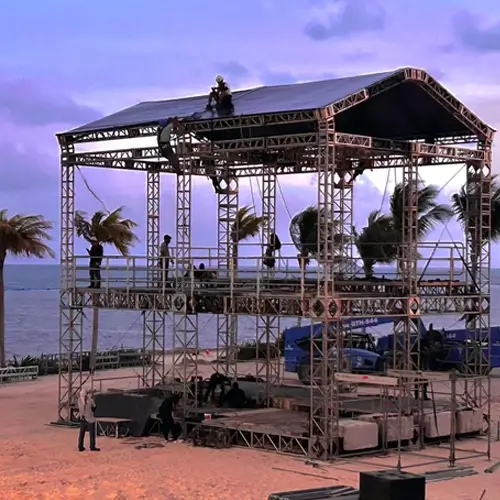 hospitality diseñado en trusses md de 13x7.50mts mexico