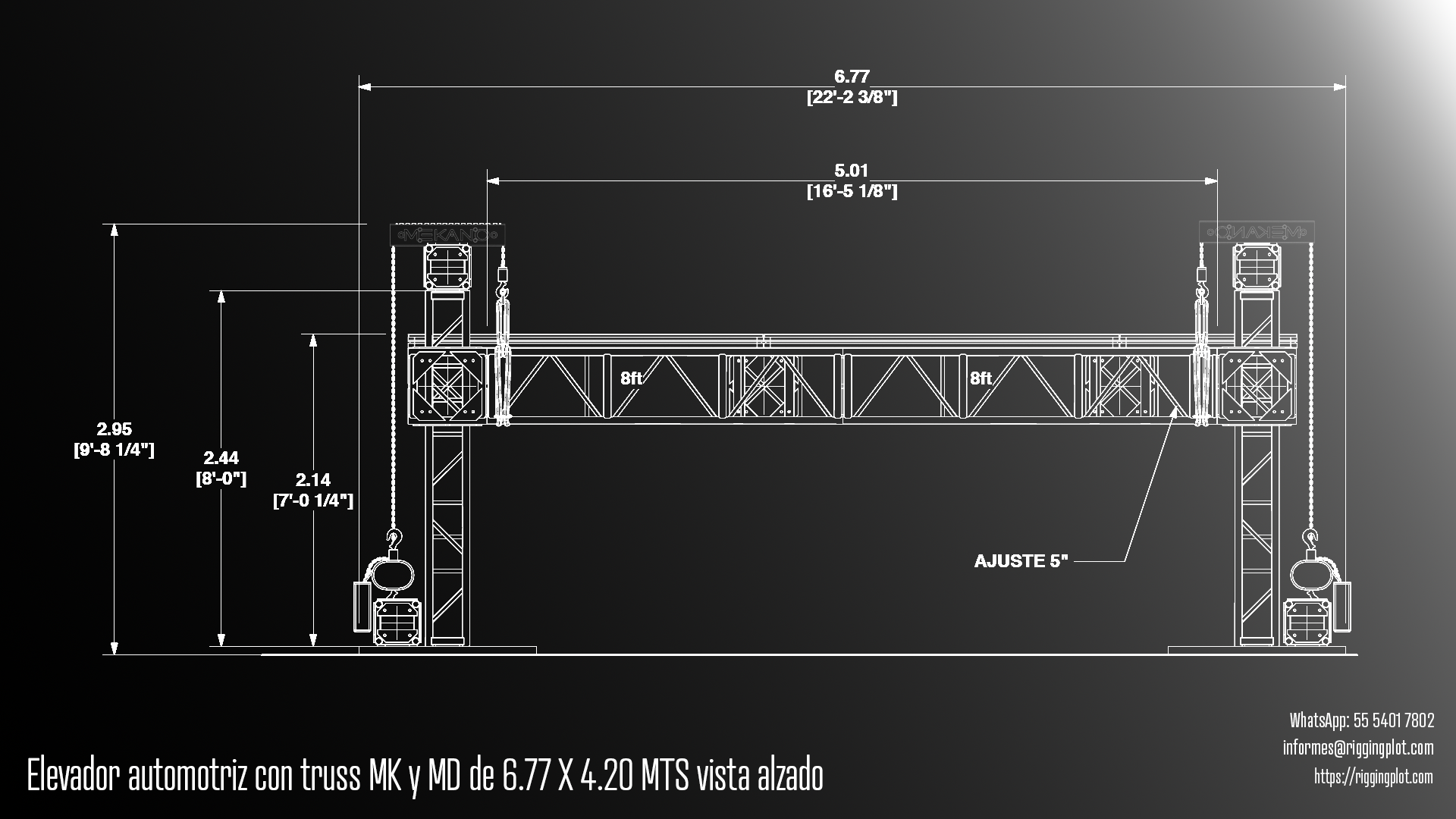 Estructura de truss en Mérida, Truss MK, Truss MD, Plataforma de elevación en Mérida, Elevador para autos en Mérida, Elevador de carga en Mérida, Sistema de motores para truss en Mérida, Motores de cadena industrial, Motores Lodestar, Montaje de escenarios, rigging, Ingeniería estructural eventos, Piso deck, Soporte de carga pesada, Producción audiovisual, Montaje en Mérida.