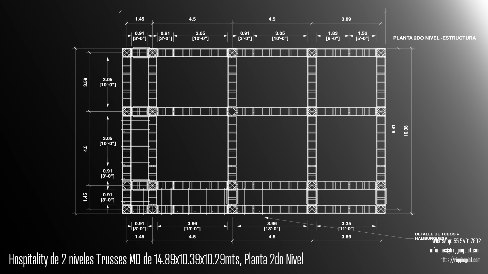 FICHA TÉCNICA HS-2N-14.89*10.39 MTS MÉRIDA