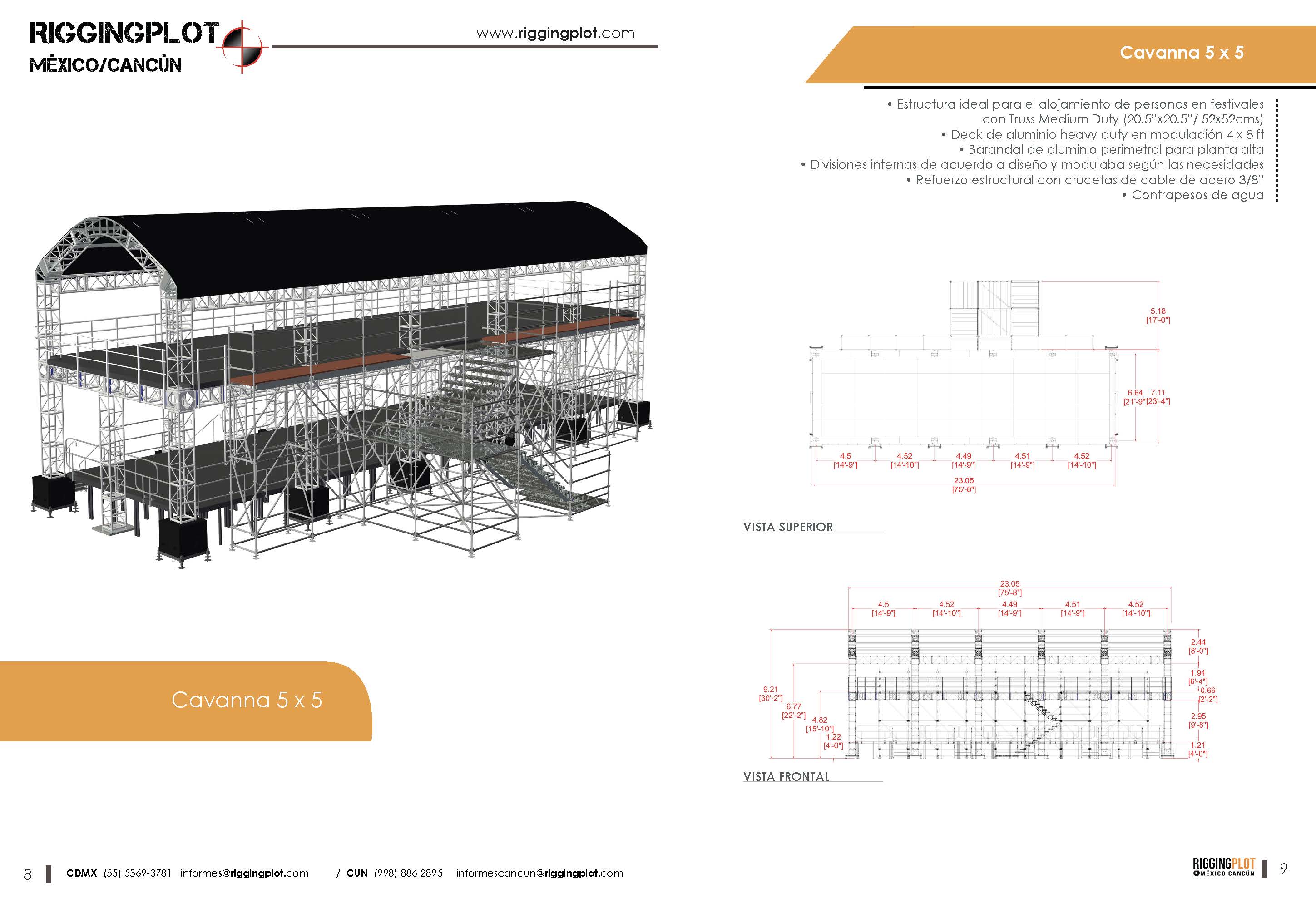 DISEÑO DE HOSPITALITIES PARA FESTIVALES MUSICALES, EVENTOS POLÍTICOS, CULTURALES Y DEPORTIVOS EN MÉRIDA