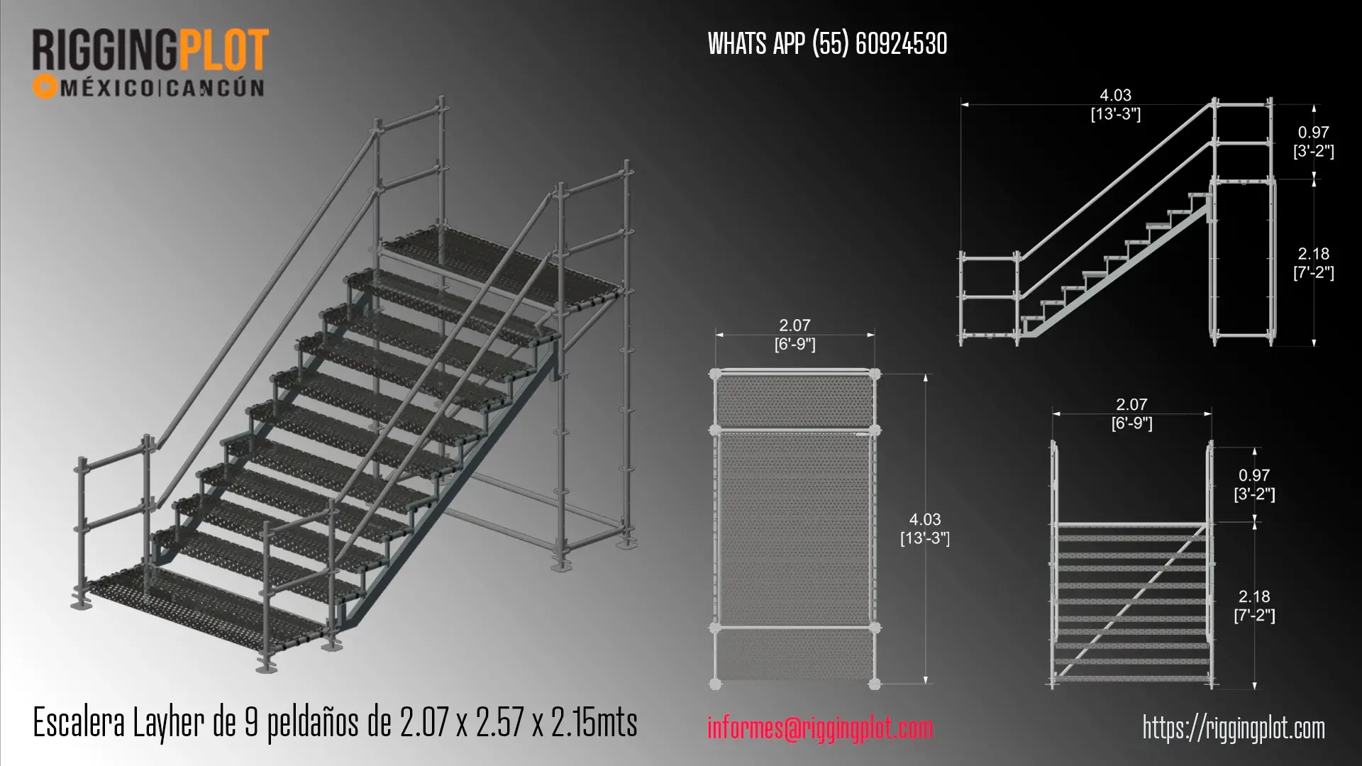 ficha técnica ground support whd 15x16mts riggingplot merida