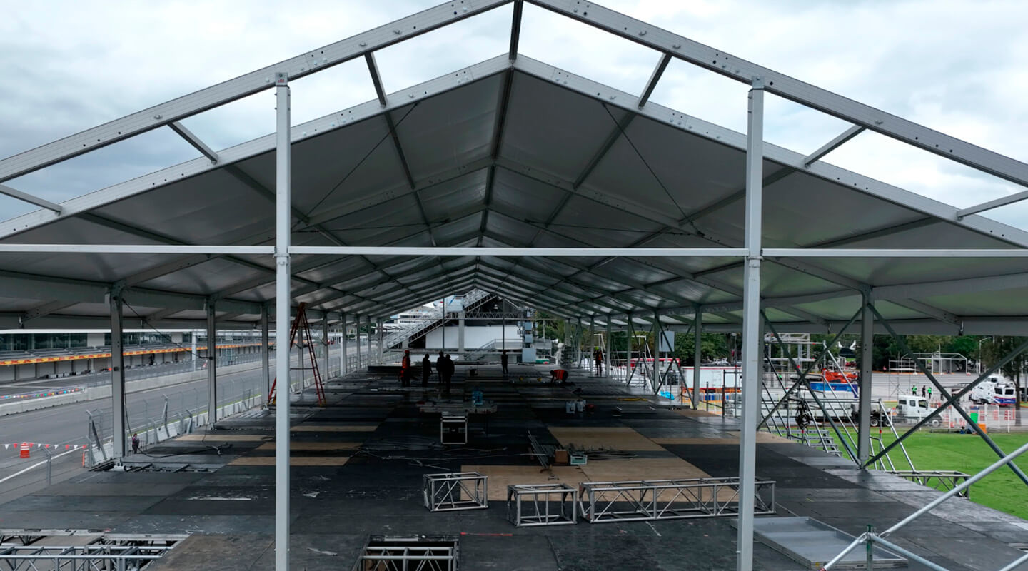 Carpas Losberger VIP Tent 19.22-63.8m